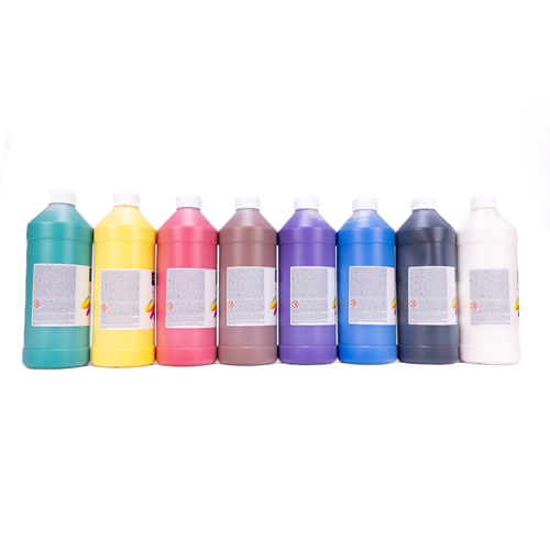Lefranc Bourgeois Kids Poster Paint Set - 8x1L 