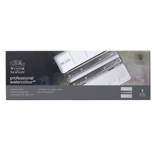 Winsor & Newton Professional Watercolour Half Pan Empty Travel Tin