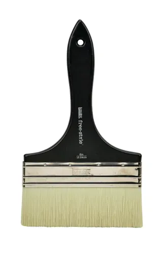 Liquitex Professional Short Handle Broad Brush - Flat 6"