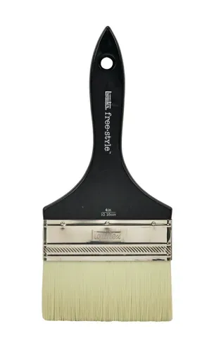 Liquitex Professional Short Handle Broad Brush - Flat 4"