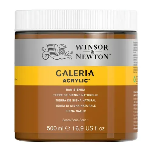 Winsor & Newton Galeria Acrylic Raw Sienna 500ml