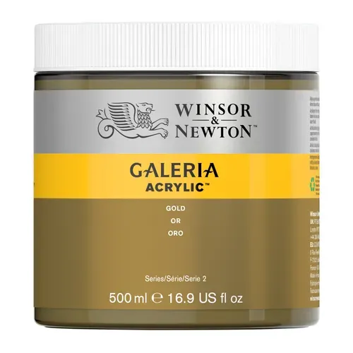 Winsor & Newton Galeria Acrylic Gold 500ml