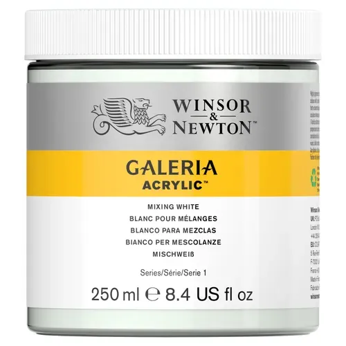 Winsor & Newton Galeria Acrylic Mixing White 250ml