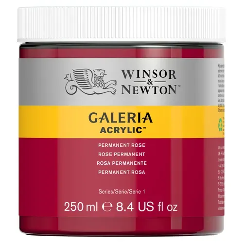 Winsor & Newton Galeria Acrylic Permanent Rose 250ml