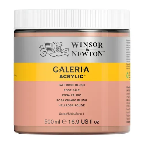 Winsor & Newton Galeria Acrylic Pale Rose Blush 500ml