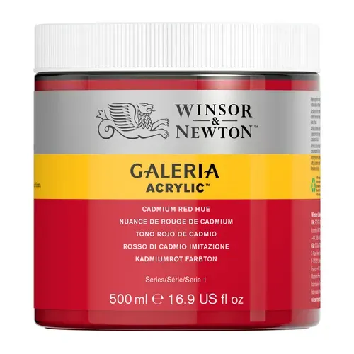 Winsor & Newton Galeria Acrylic Cadmium Red Hue 500ml