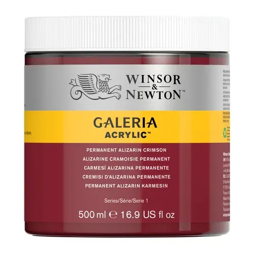 Winsor & Newton Galeria Acrylic Permanent Alizarin Crimson 500ml