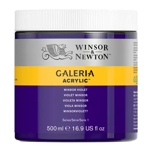 Winsor & Newton Galeria Acrylic Winsor Violet 500ml