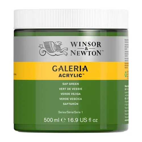 Winsor & Newton Galeria Acrylic Sap Green 500ml