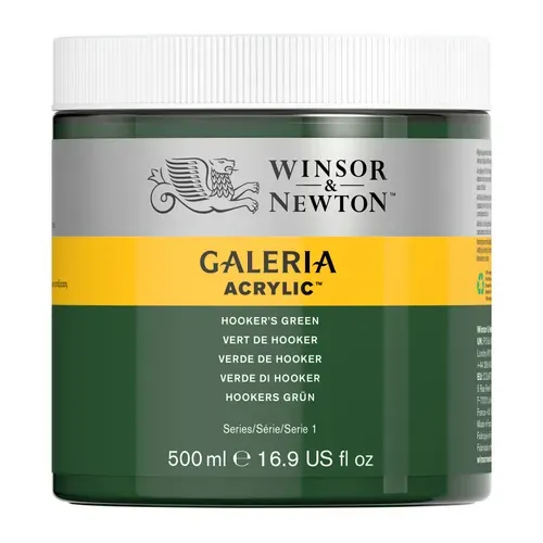 Winsor & Newton Galeria Acrylic Hooker's Green 500ml
