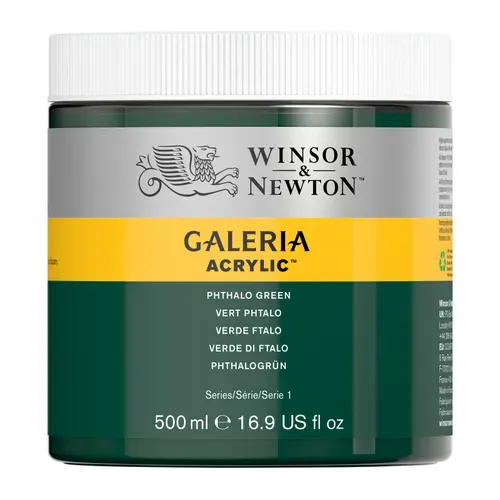 Winsor & Newton Galeria Acrylic Phthalo Green 500ml