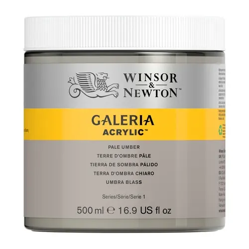 Winsor & Newton Galeria Acrylic Pale Umber 500ml