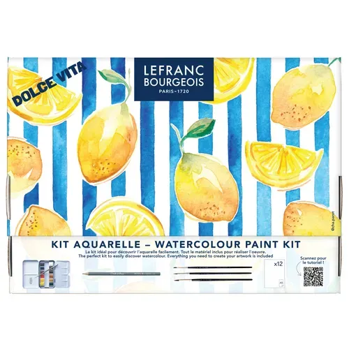 Lefranc Bourgeois Fine Watercolor Kit Tutti Frutti