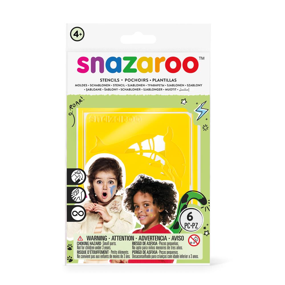 Snazaroo Plantillas Maquillaje Unisex - Set de 6