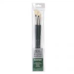 Winsor & Newton Set x3 Pinces Winton Mango Largo