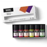 Liquitex Profesional Gouache Acrílico 6x59ml Set Colores Fluorescentes