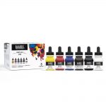 Liquitex Set Tinta Acrílica Colores Esenciales x6