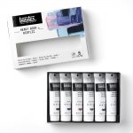 Liquitex Professional Heavy Body Set Muted Collection + Blanco