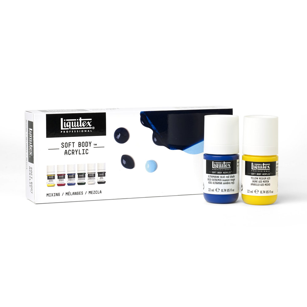 Liquitex Professional Soft Body 6x22ml Set Mezclas