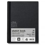 Winsor & Newton Papel Esbozo Cuaderno De Esbozo Engomado 170G A6 50 Hojas
