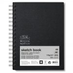 Winsor & Newton Papel Esbozo Cuaderno De Esbozo Espiral 110G A5 80 Hojas