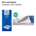 Winsor & Newton Acuarela Cotman Caja Estudio 24 godets