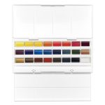 Winsor & Newton Acuarela Cotman Caja Estudio 24 godets