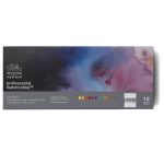 Winsor & Newton Acuarela Profesional Caja de Metal 12x5ml Tubos