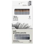 Winsor & Newton Studio Collection Lápices de Grafito x12 Suave