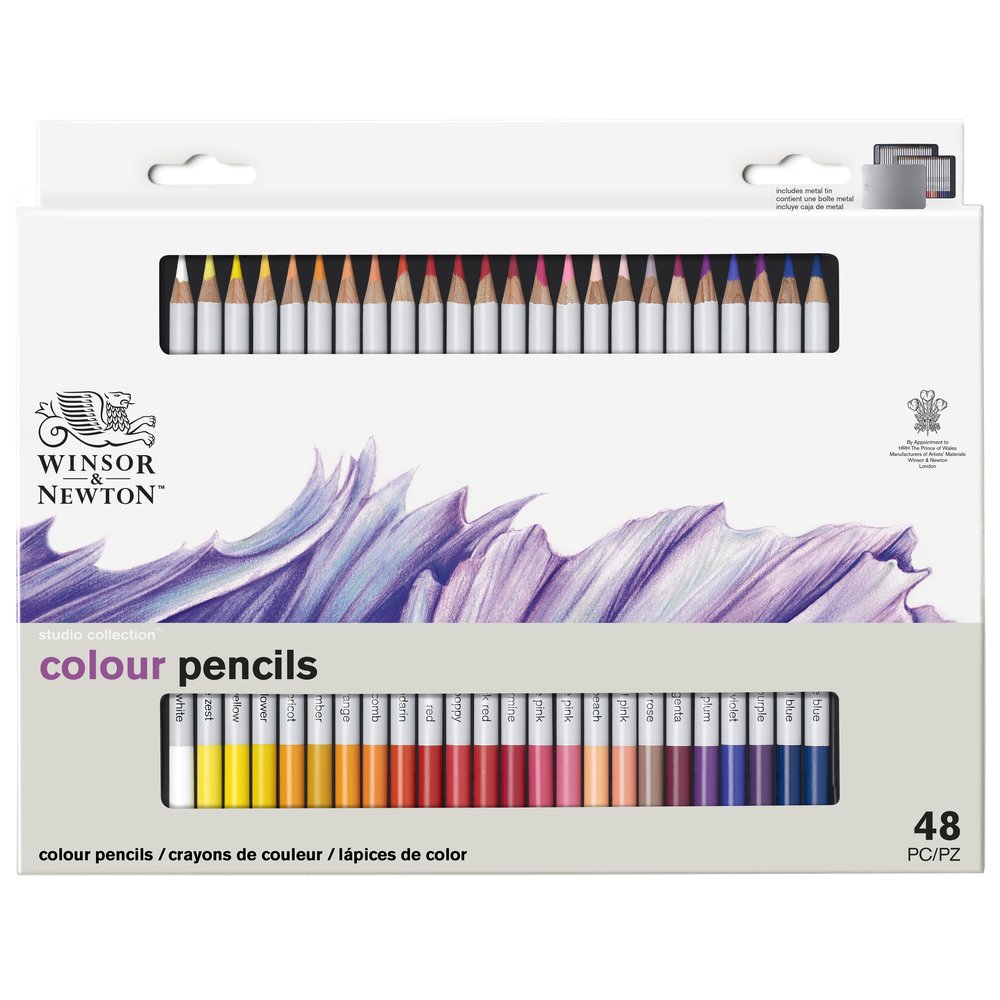 Winsor & Newton Studio Collection Lápices de Color x48