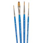 Winsor & Newton Pinceles Acuarela Cotman Set x4 V2 Mango Corto