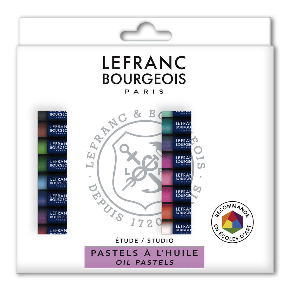 Lefranc Bourgeois Set 24 Pasteles al Óleo