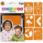 Snazaroo Plantillas Maquillaje Haloween -Set de 6