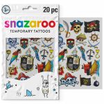 Snazaroo Tatuajes temporales aventura - Set de 20  - Universal