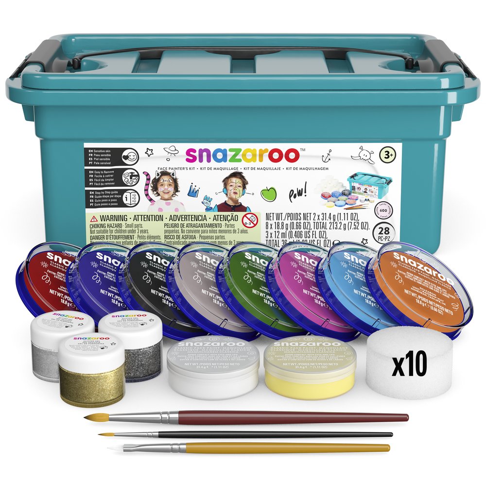 Snazaroo Profesionales Kit de Maquilaje para cara y cuerpo