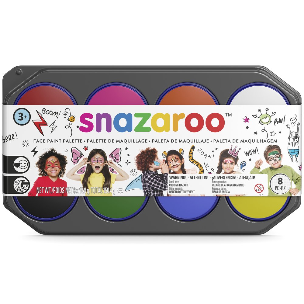 Snazaroo Profesionales Paleta de Maquillaje Muticolor