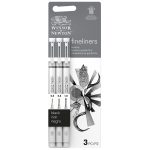 Winsor & Newton Fineliner Punta Gruesa X3 Negro