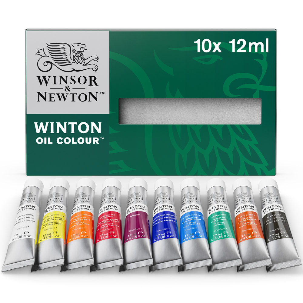 Winsor & Newton Óleo Winton 10x12ml Set Iniciación