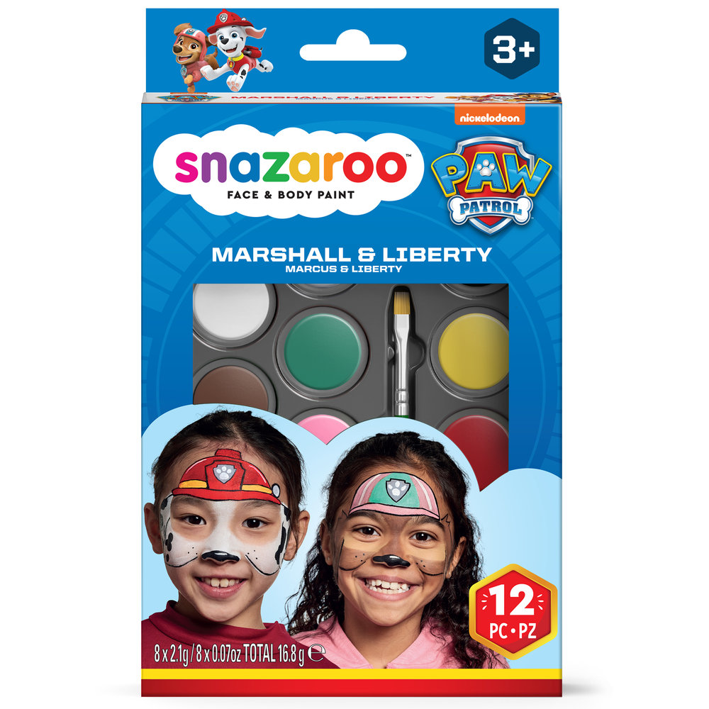 Snazaroo Kit Maquillaje Patrulla Canina Marshall & Liberty