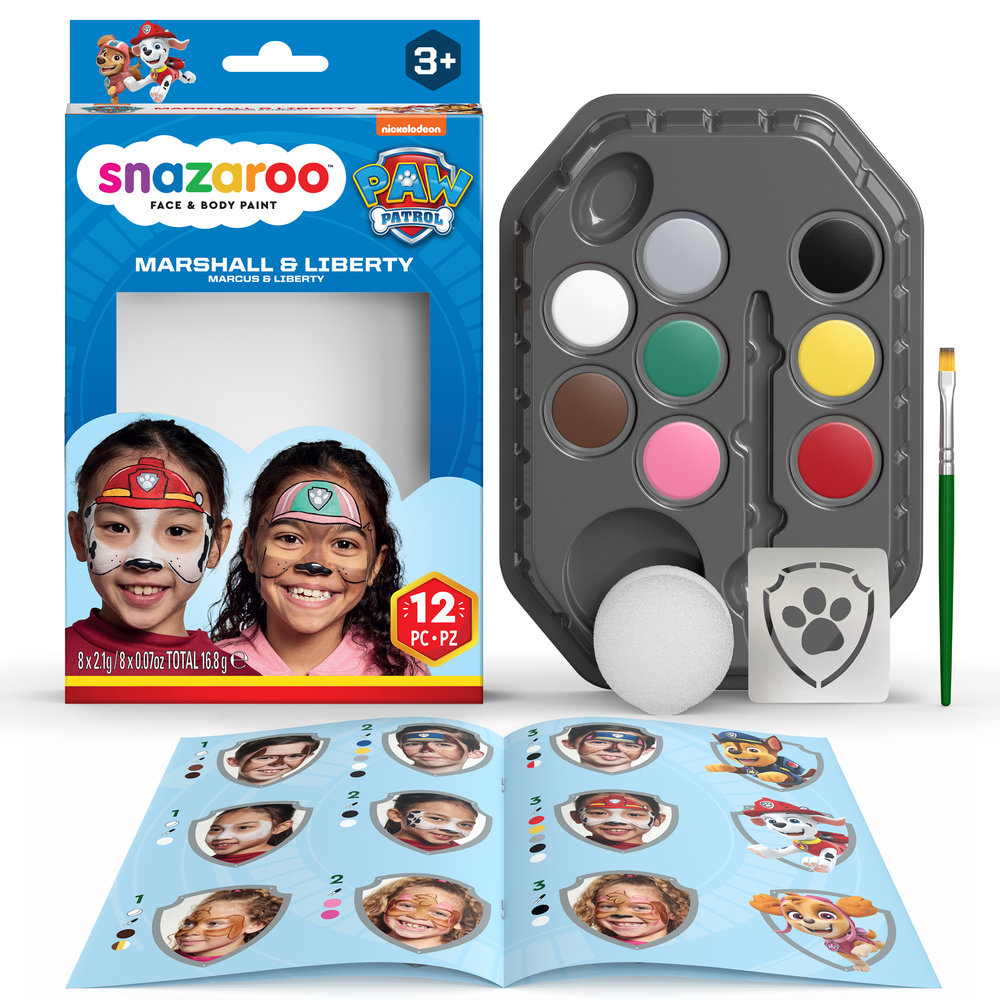 Snazaroo Kit Maquillaje Patrulla Canina Marshall & Liberty