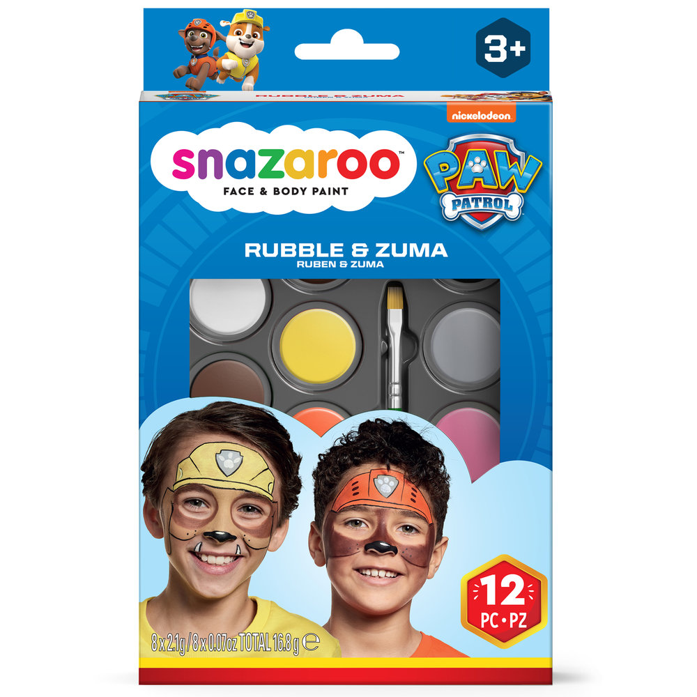 Snazaroo Kit Maquillaje Patrulla Canina Rubble & Zuma