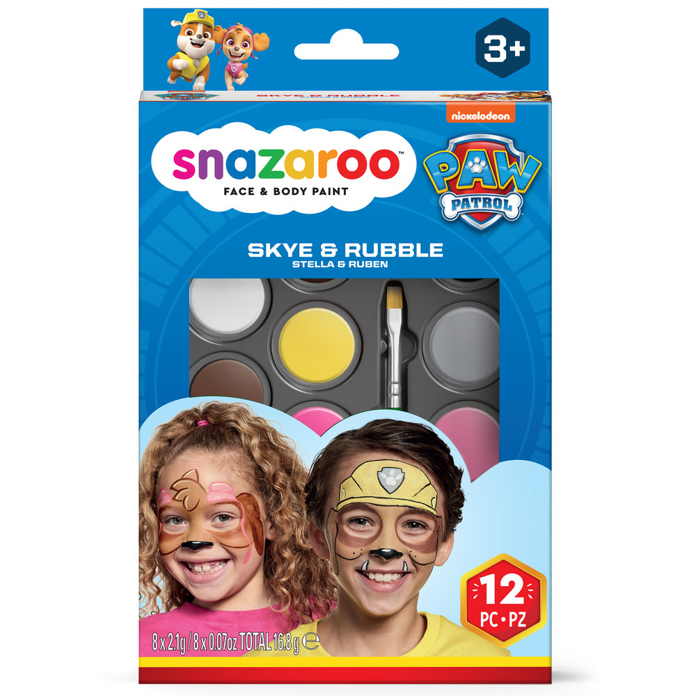 Snazaroo Kit Maquillaje Patrulla Canina Skye & Rubble