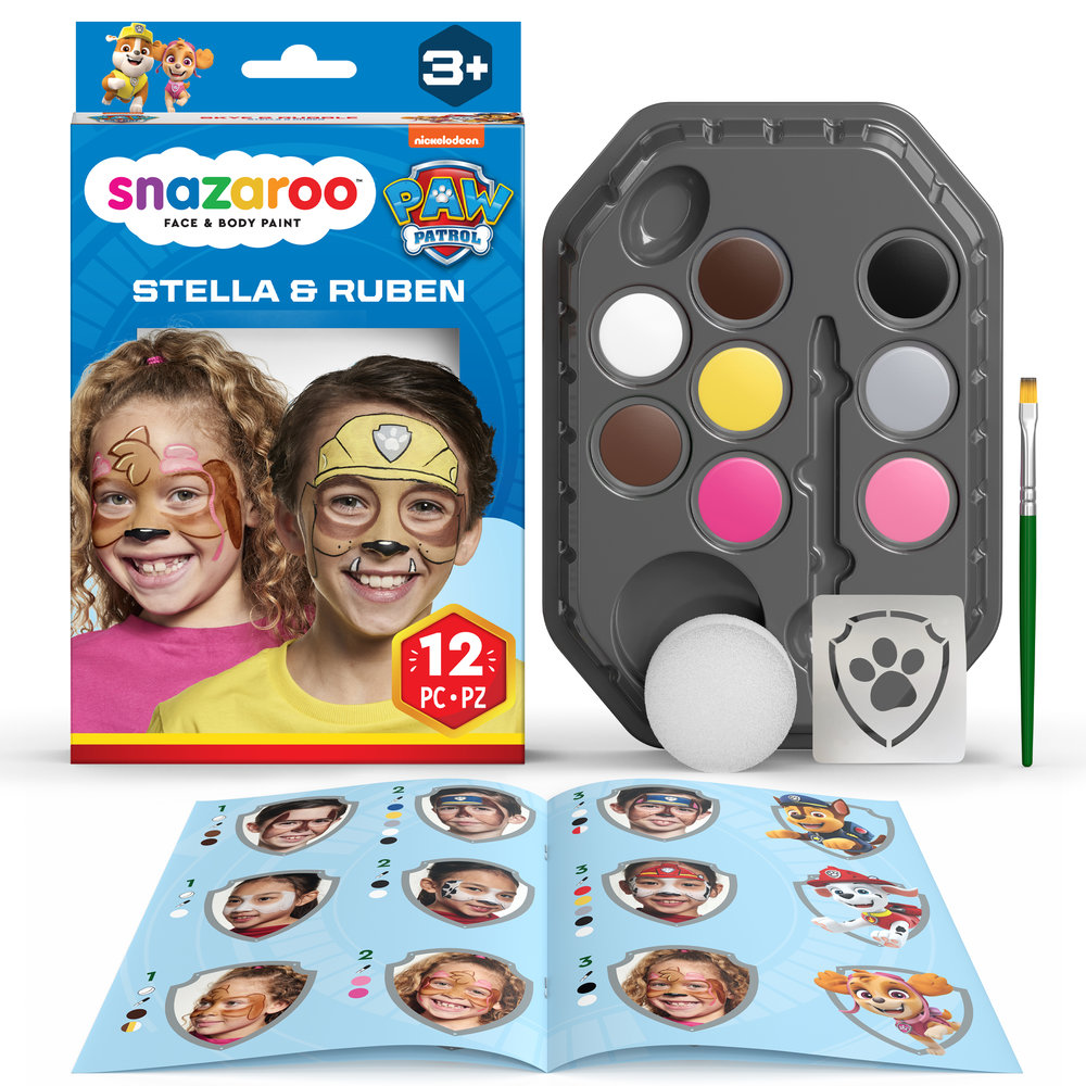 Snazaroo Kit Maquillaje Patrulla Canina Skye & Rubble