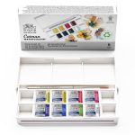 Winsor & Newton Acuarela Cotman Set Bolsillo Floral 8x1/2 Godets