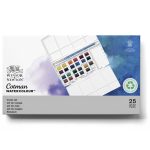 Winsor & Newton Acuarela Cotman Caja Pintor Plus 24 Semi Godet