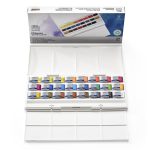 Winsor & Newton Acuarela Cotman Caja Estudio 24 godets