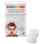 Snazaroo Esponjas Semicirculares de Alta Densidad - Set de 4 - Universal