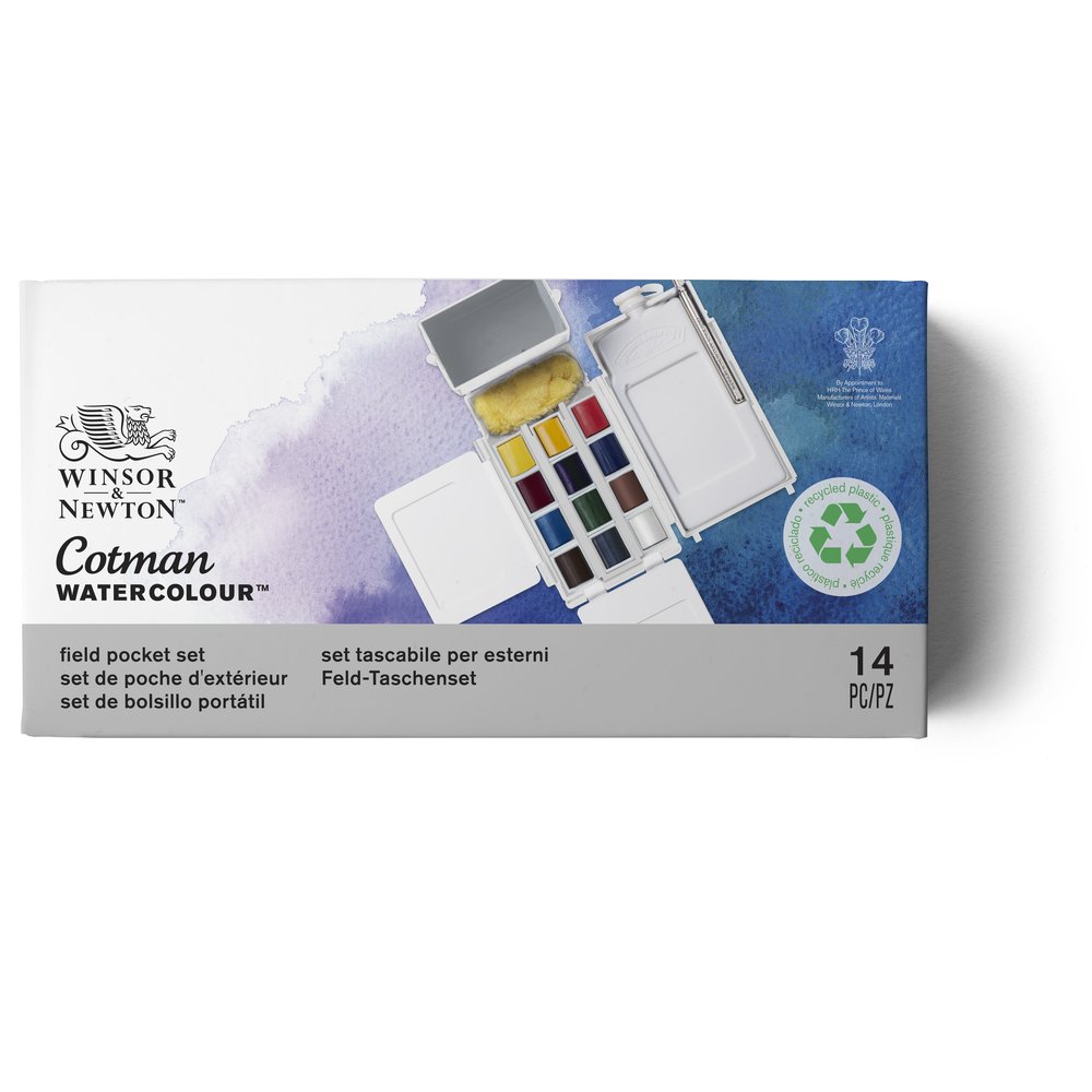 Winsor & Newton Acuarela Cotman Caja de Campo