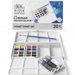 Winsor & Newton Acuarela Cotman Caja Pintor Plus 16 S.Godet+3 Tubos