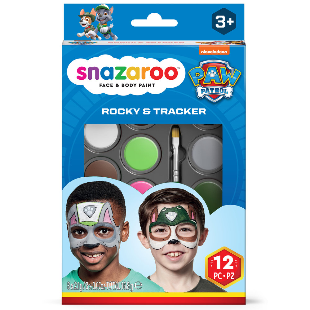 Snazaroo Kit Maquillaje Patrulla Canina Rocky & Tracker